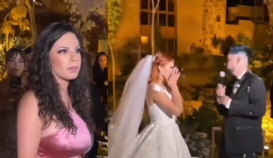 Lizbeth Rodríguez interrumpe boda de famoso ‘youtuber’ y la sacan de la fiesta