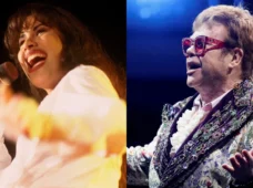 El homenaje de Elton John a Selena Quintanilla que causó furor en Instagram