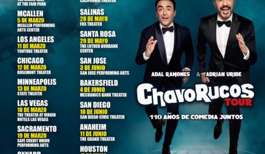 Adal Ramones y Adrián Uribe arrancarán su gira ‘Chavorrucos’
